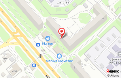 Студия красоты Маки в Ленинском районе на карте