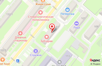 Стоматологическая клиника ЗубЗдрав на карте