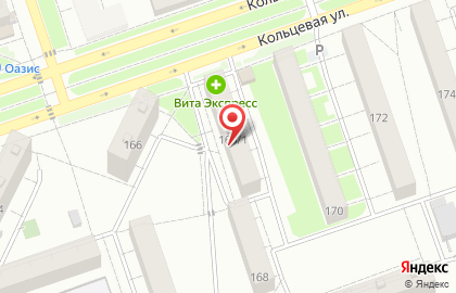 Полушка на Кольцевой улице на карте