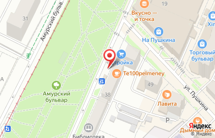 Парикмахерская У Дома на Амурском бульваре на карте