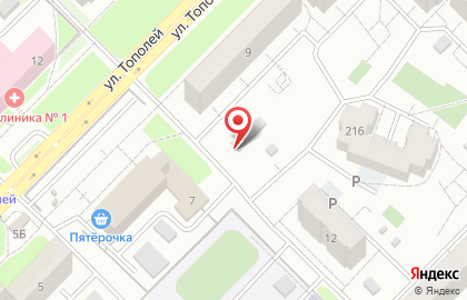 Автомат по продаже воды Vodorobot в Промышленном районе на карте