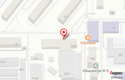 Центр студенческой печати студенческой печати в Октябрьском районе на карте