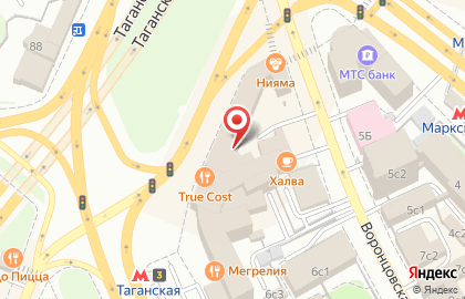 Pandora на Воронцовской улице на карте