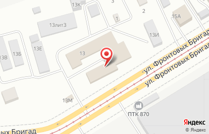 Транспортно-экспедиционная компания Ланкс в Орджоникидзевском районе на карте