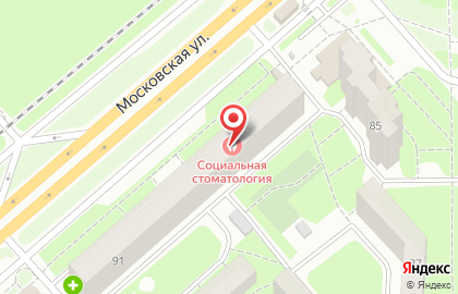 Аптека Социалочка.рф на Московской улице на карте