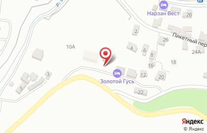 Гостевой дом Золотой гусь на карте