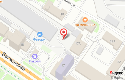 Киоск по продаже фастфудной продукции в Твери на карте