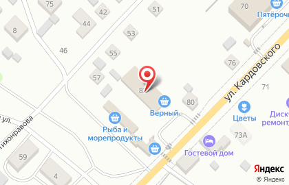 Супермаркет Верный в Переславль-Залесском на карте