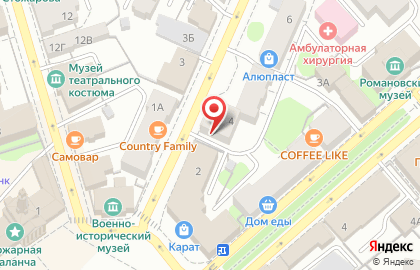 Агентство недвижимости Президент на улице Ленина на карте