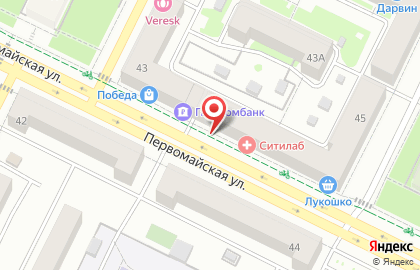 Магазин профессиональной косметики и оборудования КОСА в Калининском районе на карте