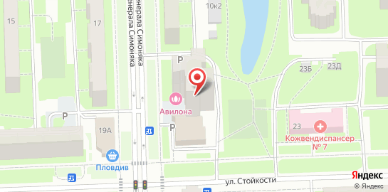 Салон красоты Авилона на карте