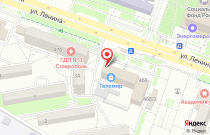Торгово-сервисная компания iShop на улице Ленина на карте