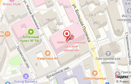  Ортопедический салон ОРТЕКА Полянка на карте