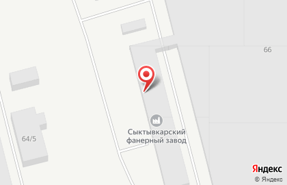 ООО Сыктывкарский фанерный завод на карте