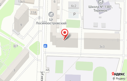 ДЕЗ района Лосиноострвоский на карте