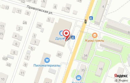 Салон ювелирных изделий на улице Гагарина на карте
