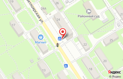 Указатель системы городского ориентирования №6436 по ул.Светлоярская, д.24 р на карте