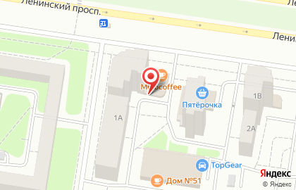 Торговая фирма Профи Лайн на Ленинском проспекте на карте