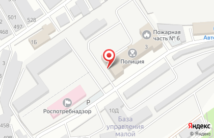 Пожарная часть №6 в Старом Осколе на карте