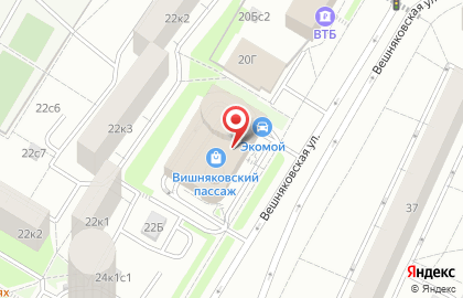 Стоп-кадр на улице Вешняковская на карте