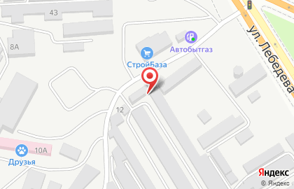 Центр кузовного ремонта Автомалярка в Левобережном районе на карте