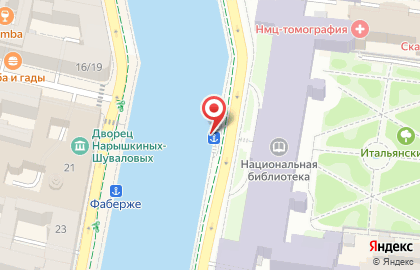 Центр экскурсий по рекам и каналам Альбатрос в Центральном районе на карте