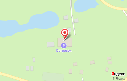 Турбаза Островок на карте