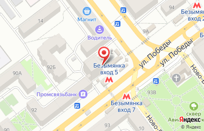 Магазин цветов в Советском районе на карте