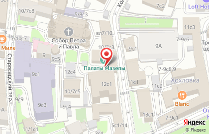 Евангелическо-лютеранская Церковь Представительство в Москве на карте