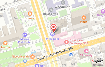 Телеканал ТнТ-Ростов на карте