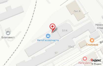 Склад-магазин Автогаззапчасть на карте