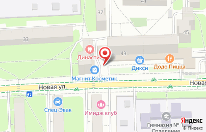 Киоск по продаже кондитерских изделий на Новой улице на карте