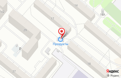 Продуктовый магазин в Санкт-Петербурге на карте
