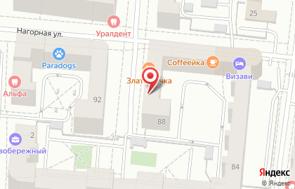 Косметологическая клиника Nuovita на улице Татищева на карте