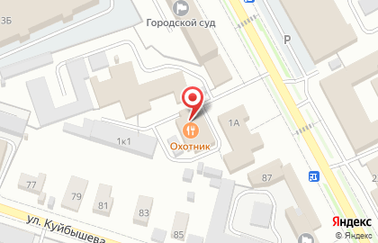 Ресторан Охотник на карте