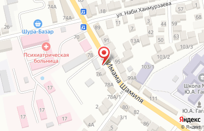 Магазин Мир цветов в Буйнакске на карте