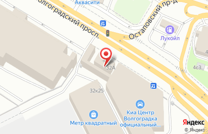 Интернет-магазин Жалюзи Люкс на Волгоградском проспекте на карте