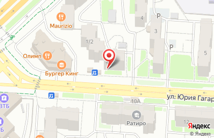 Магазин автозапчастей и аксессуаров G-Parts на улице Юрия Гагарина на карте