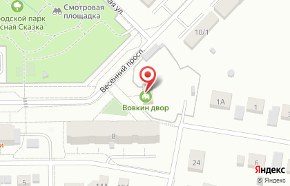 Садовый центр Флора на Весеннем проспекте на карте