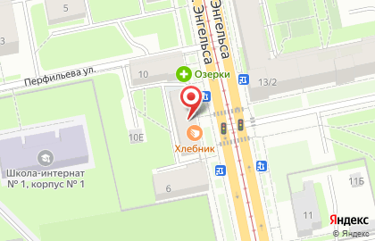 Ателье мод в Выборгском районе на карте