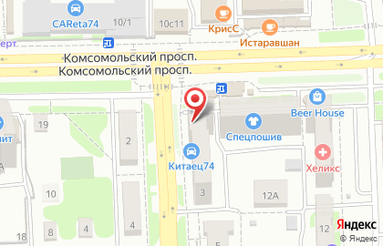 Аско-страхование в Челябинске на карте