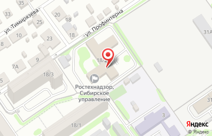 Центр лабораторного анализа и технических измерений по Сибирскому федеральному округу ФБУ в Заельцовском районе на карте