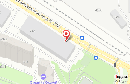 Гипермаркет Магнит в Москве на карте