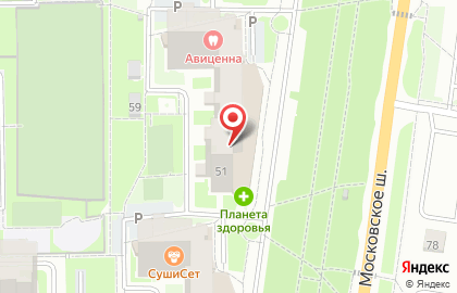 Салон красоты Лидер на карте