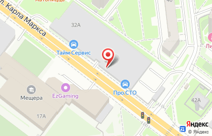 Автосервис ТАЙМ-Сервис на улице Карла Маркса на карте