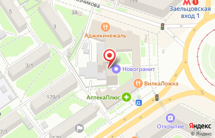 Выкуп квартир в Новосибирске на карте