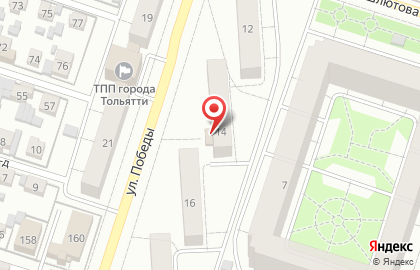 Магазин продуктов в Центральном районе на карте