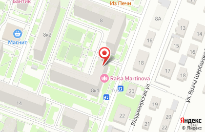 Магазин Тепличное в Ульяновске на карте