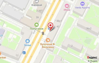 Почта Банк в Санкт-Петербурге на карте