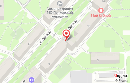Жемчуг на улице Победы на карте